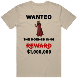 The Horned King Wanted  Cartoon T Shirt
