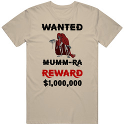 Mumm Ra Wanted  Cartoon T Shirt