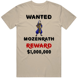Mozenrath Wanted  Cartoon T Shirt