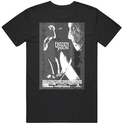 Freddy Vs Jason Movie  Retro T Shirt