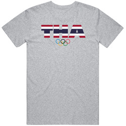 Thailand Flag Olympic Country Abbreviation T Shirt Thailand Flag Olympic Country Abbreviation T Shirt