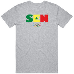 Senegal Flag Olympic Country Abbreviation T Shirt Senegal Flag Olympic Country Abbreviation T Shirt