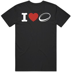 I Heart Love Rugby T Shirt I Heart Love Rugby T Shirt
