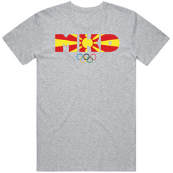 North Macedonia Flag Olympic Country Abbreviation T Shirt North Macedonia Flag Olympic Country Abbreviation T Shirt