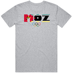 Mozambique Flag Olympic Country Abbreviation T Shirt Mozambique Flag Olympic Country Abbreviation T Shirt