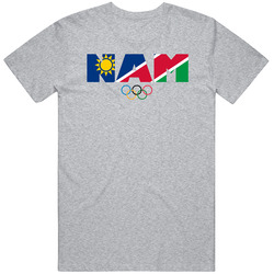 Namibia Flag Olympic Country Abbreviation T Shirt Namibia Flag Olympic Country Abbreviation T Shirt