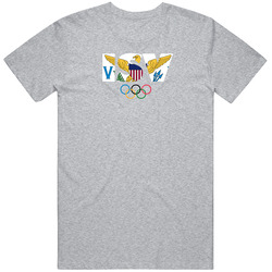 Virgin Islands Flag Olympic Country Abbreviation T Shirt Virgin Islands Flag Olympic Country Abbreviation T Shirt