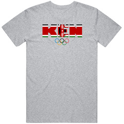 Kenya Flag Olympic Country Abbreviation T Shirt Kenya Flag Olympic Country Abbreviation T Shirt
