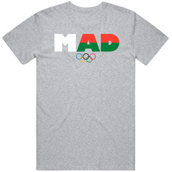 Madagascar Flag Olympic Country Abbreviation T Shirt