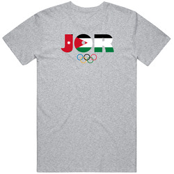Jordan Flag Olympic Country Abbreviation T Shirt Jordan Flag Olympic Country Abbreviation T Shirt