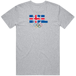 Iceland Flag Olympic Country Abbreviation T Shirt Iceland Flag Olympic Country Abbreviation T Shirt