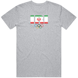 Iran Flag Olympic Country Abbreviation T Shirt Iran Flag Olympic Country Abbreviation T Shirt
