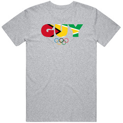 Guyana Flag Olympic Country Abbreviation T Shirt Guyana Flag Olympic Country Abbreviation T Shirt