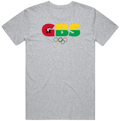 Guinea Bissau Flag Olympic Country Abbreviation T Shirt