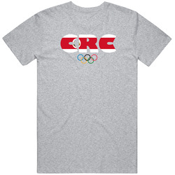 Costa Rica Flag Olympic Country Abbreviation T Shirt