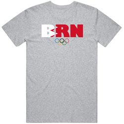 Bahrain Flag Olympic Country Abreviation T Shirt