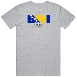 Bosnia And Herzegovina Flag Olympic Country Abreviation T Shirt