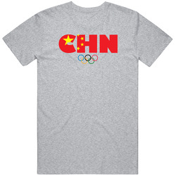 China Flag Olympic Country Abbreviation T Shirt
