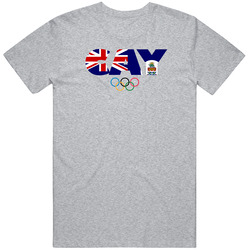 Cayman Islands Flag Olympic Country Abbreviation T Shirt