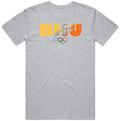 Bhutan Flag Olympic Country Abreviation T Shirt