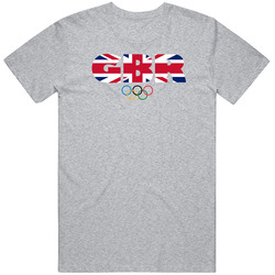 Great Britain Flag Olympic Country Abbreviation T Shirt