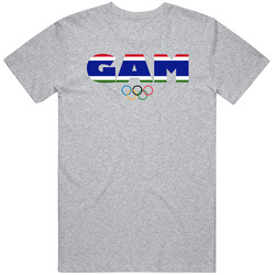 The Gambia Flag Olympic Country Abbreviation T Shirt