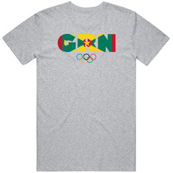 Grenada Flag Olympic Country Abbreviation T Shirt