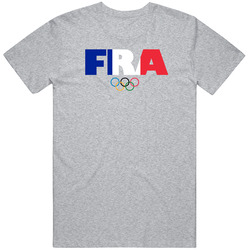 France Flag Olympic Country Abbreviation T Shirt France Flag Olympic Country Abbreviation T Shirt