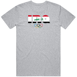 Iraq Flag Olympic Country Abbreviation T Shirt Iraq Flag Olympic Country Abbreviation T Shirt