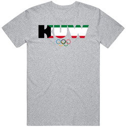 Kuwait Flag Olympic Country Abbreviation T Shirt Kuwait Flag Olympic Country Abbreviation T Shirt