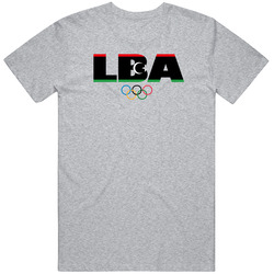 Libya Flag Olympic Country Abbreviation T Shirt Libya Flag Olympic Country Abbreviation T Shirt