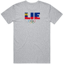 Liechtenstein Flag Olympic Country Abbreviation T Shirt Liechtenstein Flag Olympic Country Abbreviation T Shirt