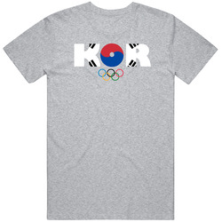 South Korea Flag Olympic Country Abbreviation T Shirt South Korea Flag Olympic Country Abbreviation T Shirt