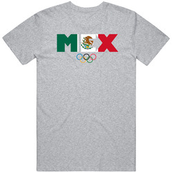Mexico Flag Olympic Country Abbreviation T Shirt Mexico Flag Olympic Country Abbreviation T Shirt