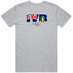 British Virgin Islands Flag Olympic Country Abbreviation T Shirt