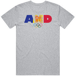 Andorra Flag Olympic Country Abreviation T Shirt
