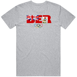 Bermuda Flag Olympic Country Abreviation T Shirt