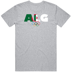 Algeria Flag Olympic Country Abreviation T Shirt
