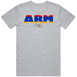 Armenia Flag Olympic Country Abreviation T Shirt