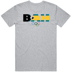 Bahamas Flag Olympic Country Abreviation T Shirt