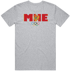 Montenegro Flag Olympic Country Abbreviation T Shirt Montenegro Flag Olympic Country Abbreviation T Shirt