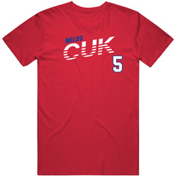 Milos Cuk 5 Serbia Favorite Olympics Athlete T Shirt