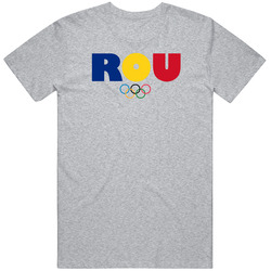 Romania Flag Olympic Country Abbreviation T Shirt