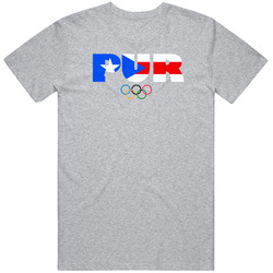 Puerto Rico Flag Olympic Country Abbreviation T Shirt