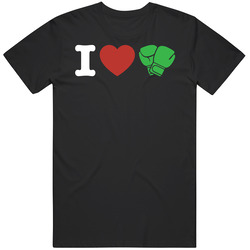 I Heart Love Boxing T Shirt