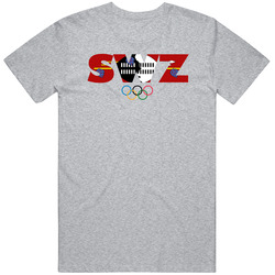 Eswatini Flag Olympic Country Abbreviation T Shirt