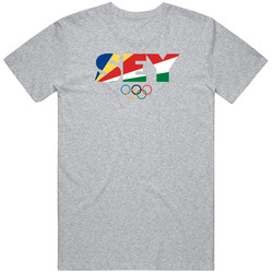 Seychelles Flag Olympic Country Abbreviation T Shirt