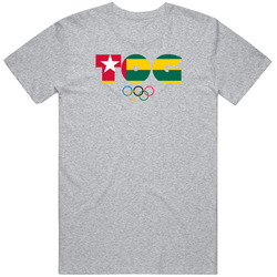 Togo Flag Olympic Country Abbreviation T Shirt