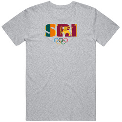 Sri Lanka Flag Olympic Country Abbreviation T Shirt