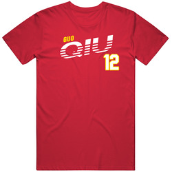 Guo Qiu 12 China Favorite Olympics Athlete T Shirt